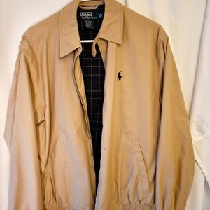 Ralph Lauren Polo men’s light weight khaki jacket